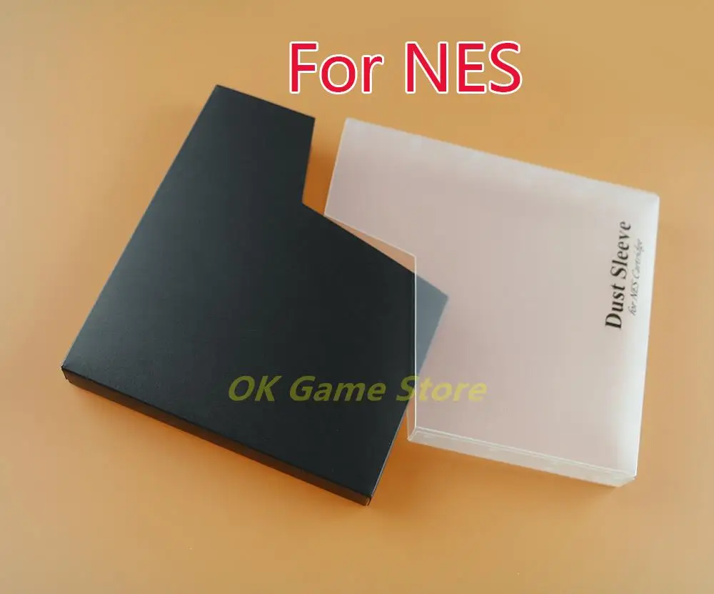 30pcs For NES Matte Covers Dust Case Cover Protectors Game Cartridge Replacement for NES Game Cartridge Dust Sleeve Cover