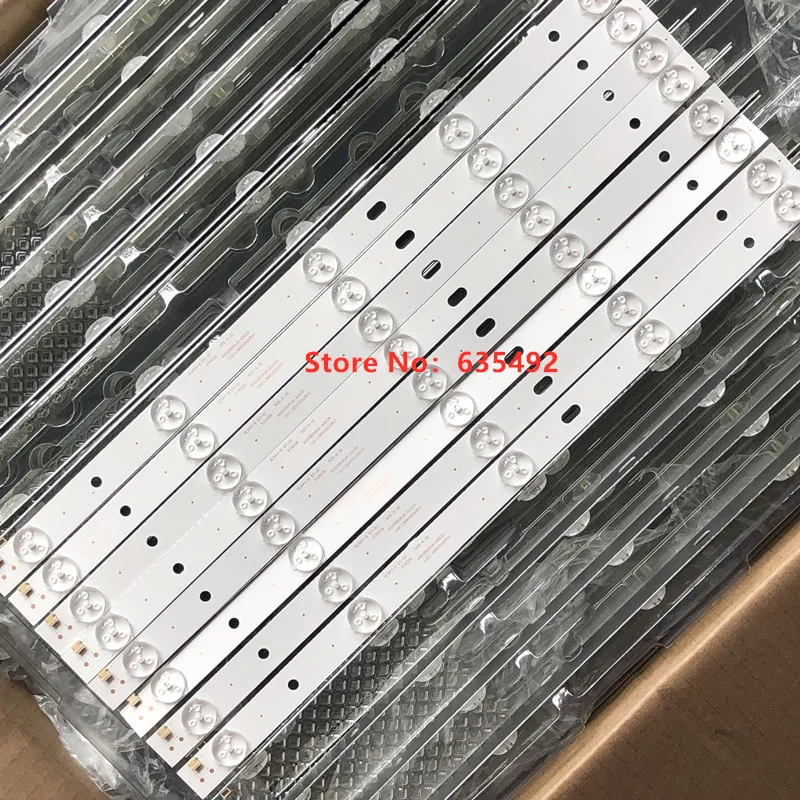 

80PCS*6V 388M LED Backlight Strip For PH40R86 PH40R86DSGW 400S8605X8-B0040 400S8606X8-A0035 E34036 40S-4-10 1.00.1.388015S01R V1