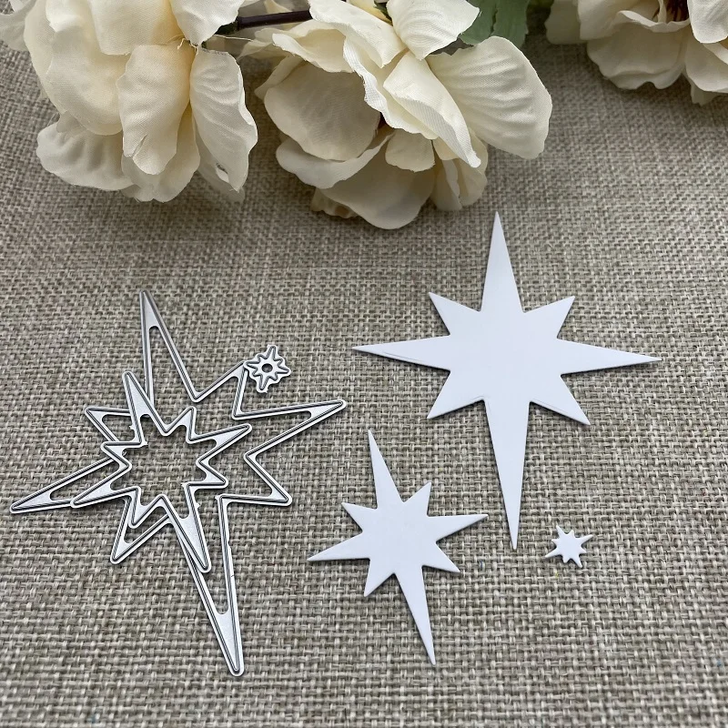 Star frame decoration Metal Cutting Dies Stencils For DIY Scrapbooking Decorative Embossing Handcraft Die Cutting Template