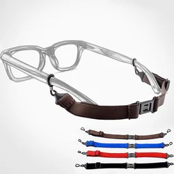 Cordón de cuerda para gafas deportivas, soporte de cadena para gafas, gancho para la oreja para adultos y niños, hebilla deportiva, cinturón anticaída