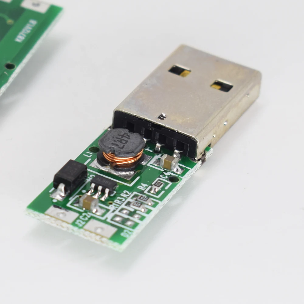 1pc DIY USB 2.0 A męskie złącze DC 5V do 12V Step-Up moduł Boost Converter