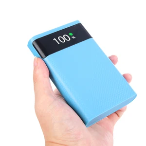 صندوق باور بانك للهواتف الذكية ، بطارية 4x18650 ، صندوق تخزين شحن ، 5 فولت ، USB مزدوج ، النوع C ، Android ، واجهة Micro USB ، DIY أفضل 11 مبيعات لإعادة شحن التلفزيون السريع أدنى سعر - No12