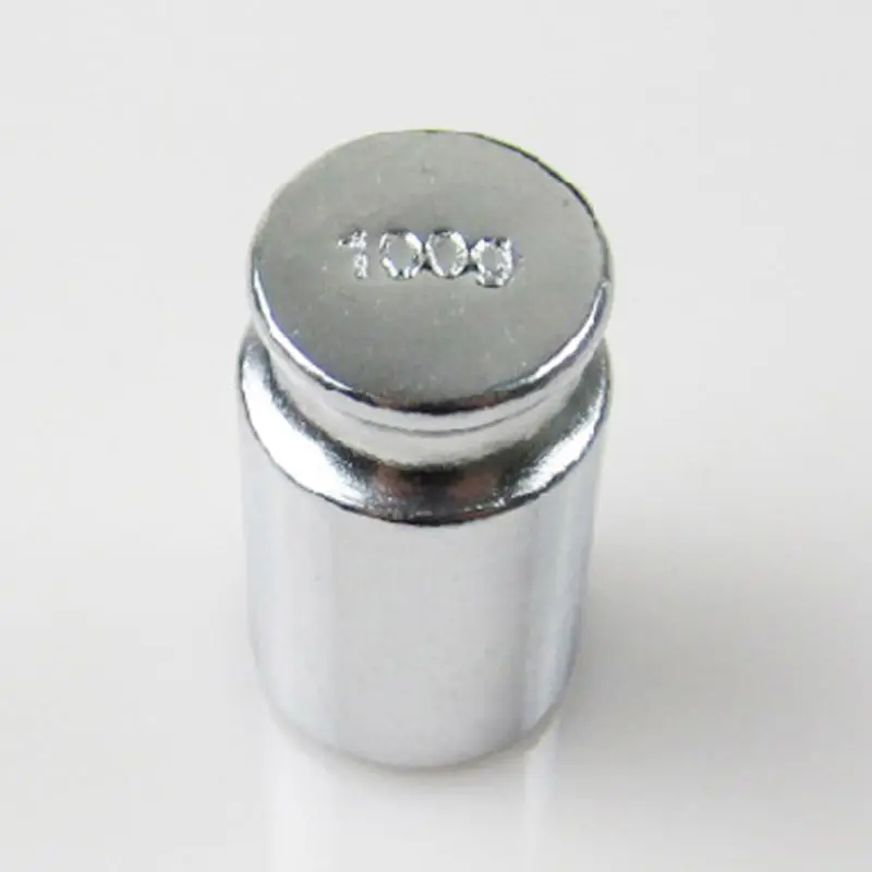 100g Calibration Weight for Mini Digital Electronic Scale Balance Defect Free Chrome Plating Jewelry Medicine Measuring