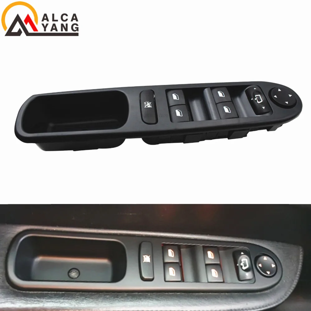 Power Window Control Switch Electric Button For Peugeot 307 Break 2000-2014 307SW 2002-2014 307CC 2003-2014