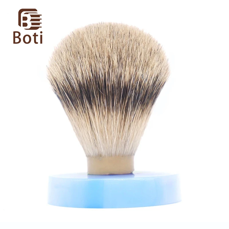 

Щетка для бритья Boti Brush-SHD из чистого барсука, щетка для бритья класса A в форме колбы, мужской инструмент для бритья бороды