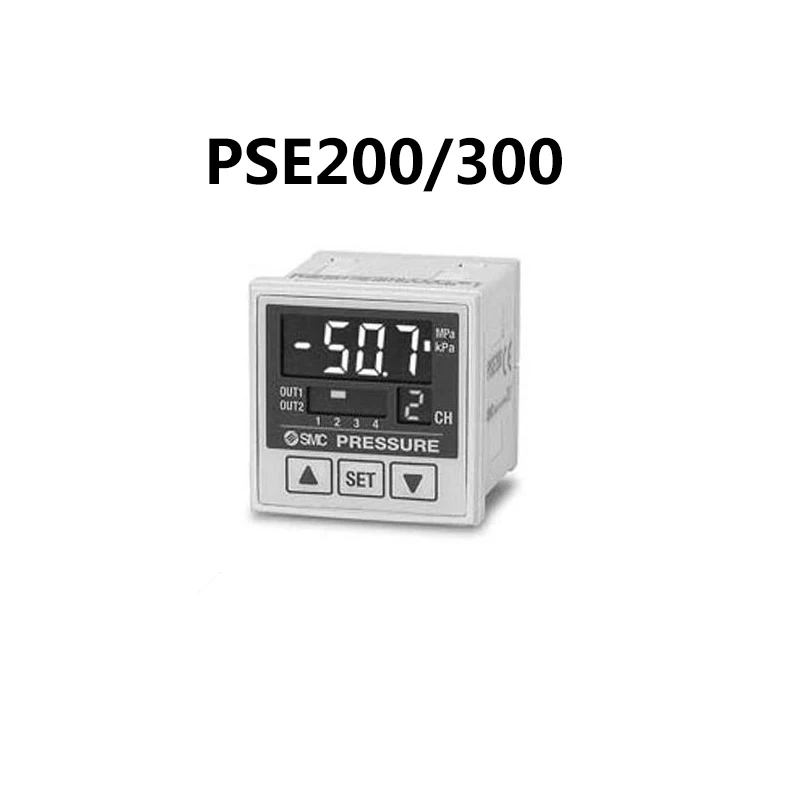 

PSE200 Series SMC New Pneumatic Flow Sensor Multi-Channel Controller