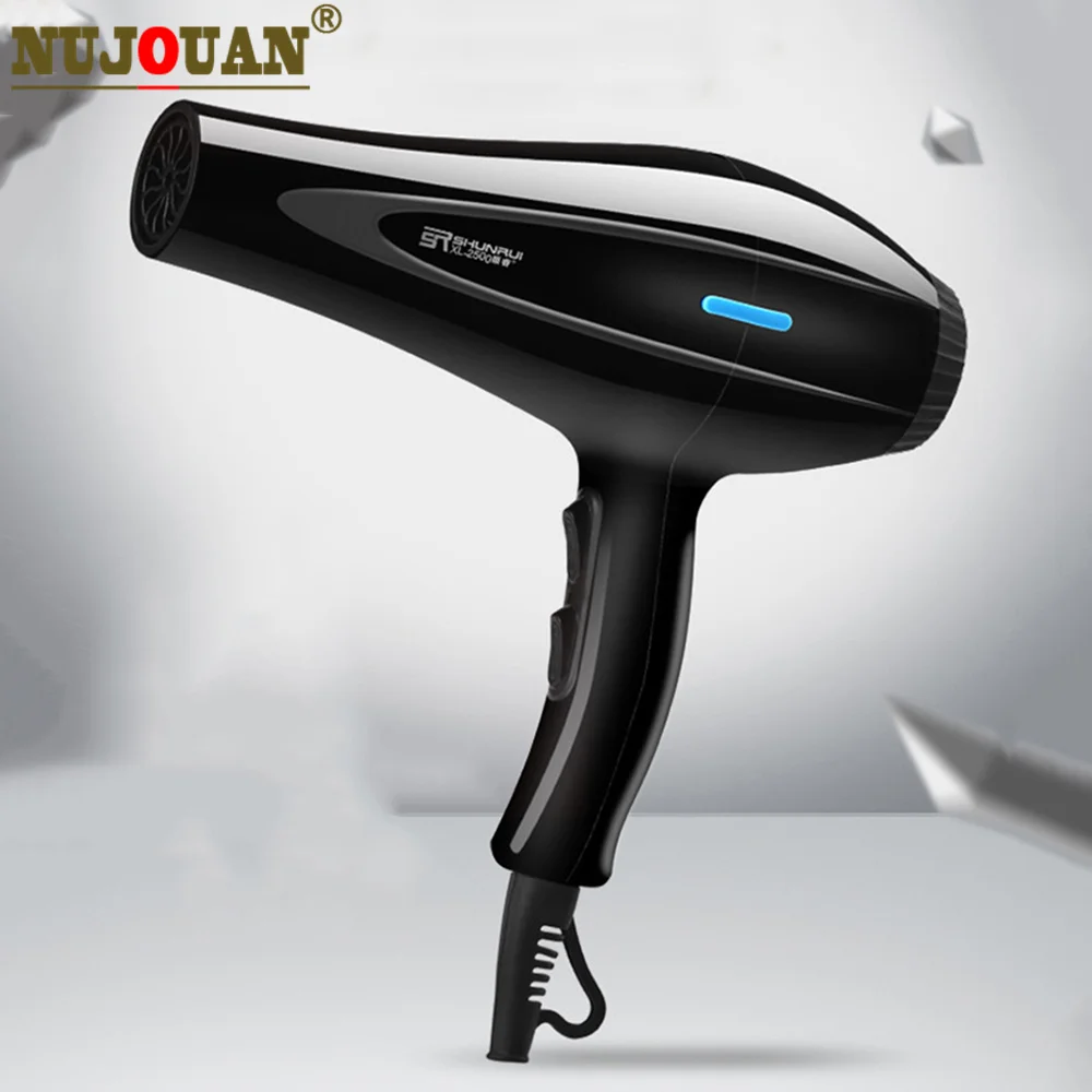 Hair Dryer Hot and Cold Wind With Diffuser Conditioning Powerful Hair Dryer Motor Heat Constant Temperature Hair Care Blow Dryer