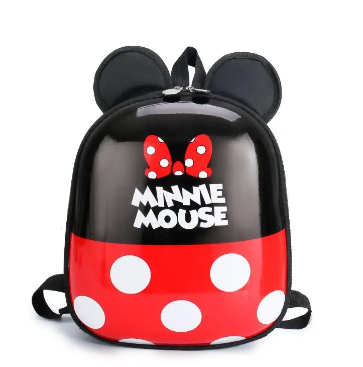 Cartable Disney Minnie Mouse pour enfants, Cartable Ao.com pour garçon, coque pour bébé, petite fille, dessin animé SR