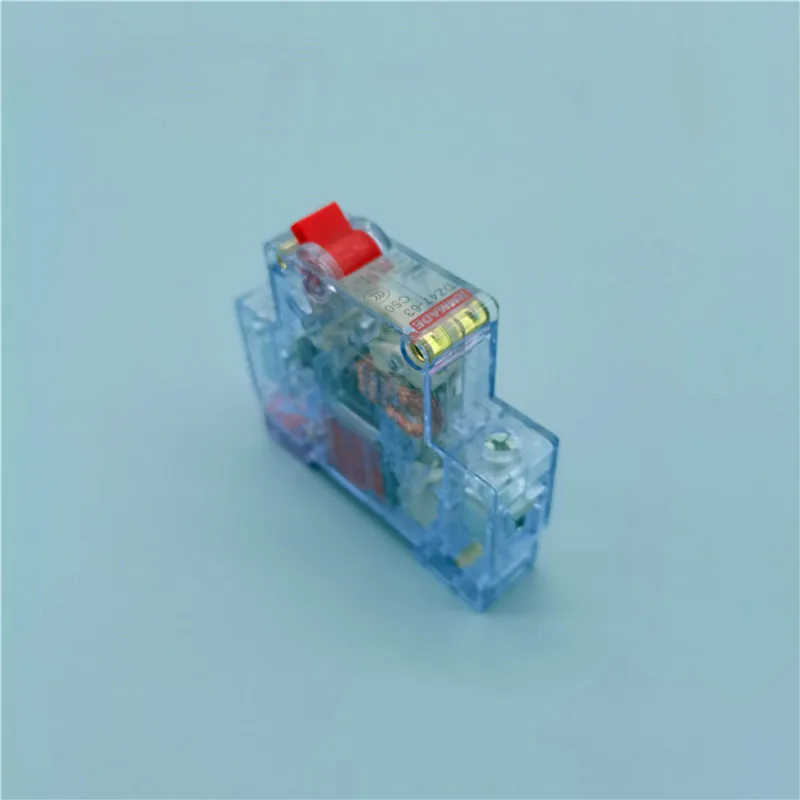 AC220V-400V DZ47-63 1p 6A 10A 16A 20A 25A 32A 40A 50A 63A Mini Circuit Breaker Cutout Miniature Transparent Household Air Switch