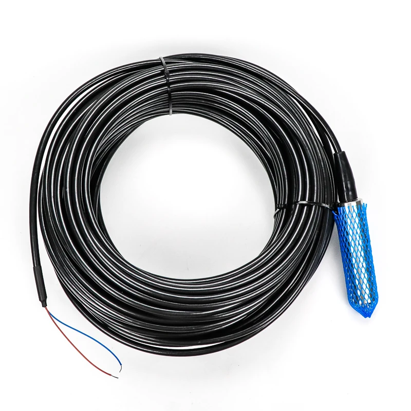 0-100m level range, 100m cable, 4-20mA output, 24vdc power supply water level sensor