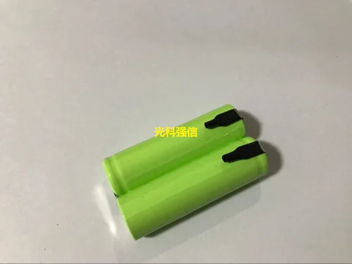 سعة كافية جديدة 2.4 فولت AA 2500 مللي أمبير بطارية ni-mh ماكينة حلاقة لعبة الجرس اختبار السيارة يمكن لحامها