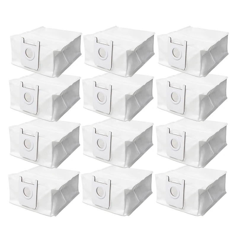 Accesorios desechables para Xiaomi Roidmi EVE Plus Aspiradora Robótica, repuestos de bolsas de polvo de alta calidad