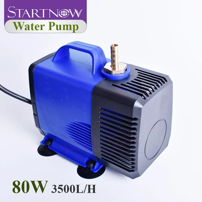 

Startnow 80W Energy Saving Water Pump For Fish Farming Fountainpond Aquarium CO2 Laser 3500L/H Flow 220V Multifunctional Pump