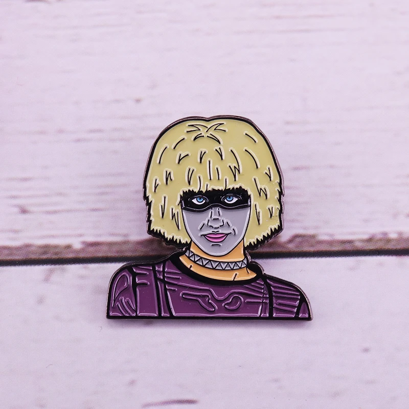 Deckard Rachael Roy Batty enamel pin Blade Runner brooch pin