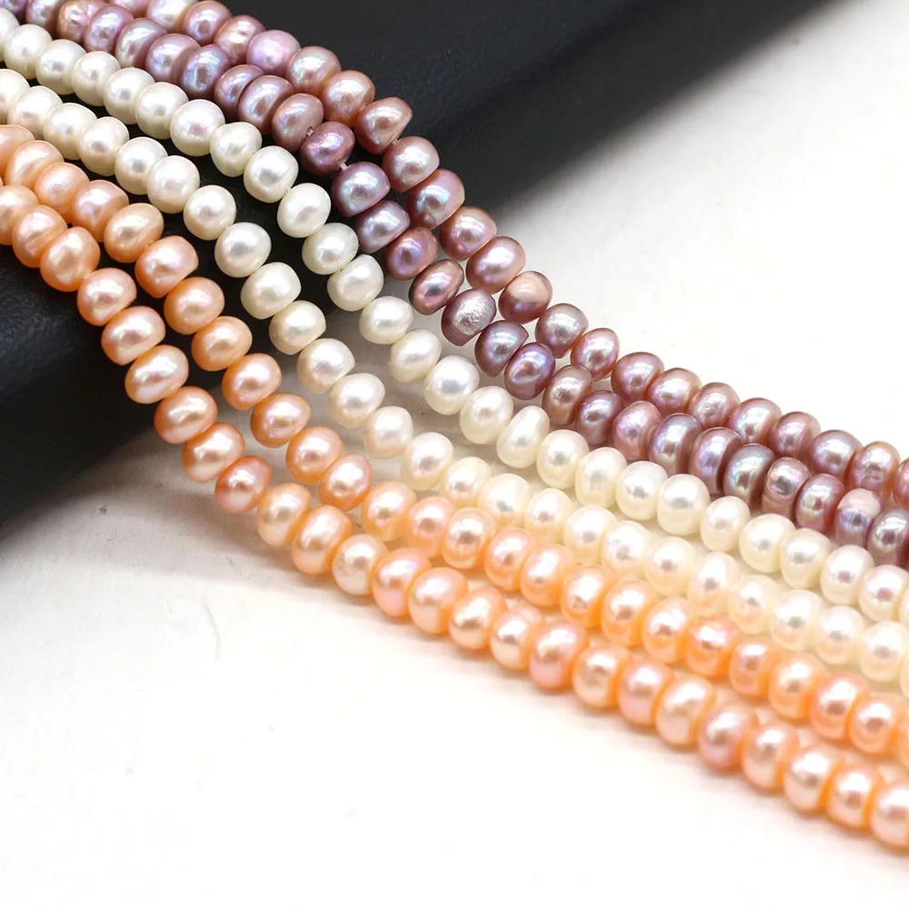 Natural Freshwater Pearl Beads High Quality 36cm Punch Loose Beads DIY Women Elegant Necklace Bracelet for Jewelry Making Gift