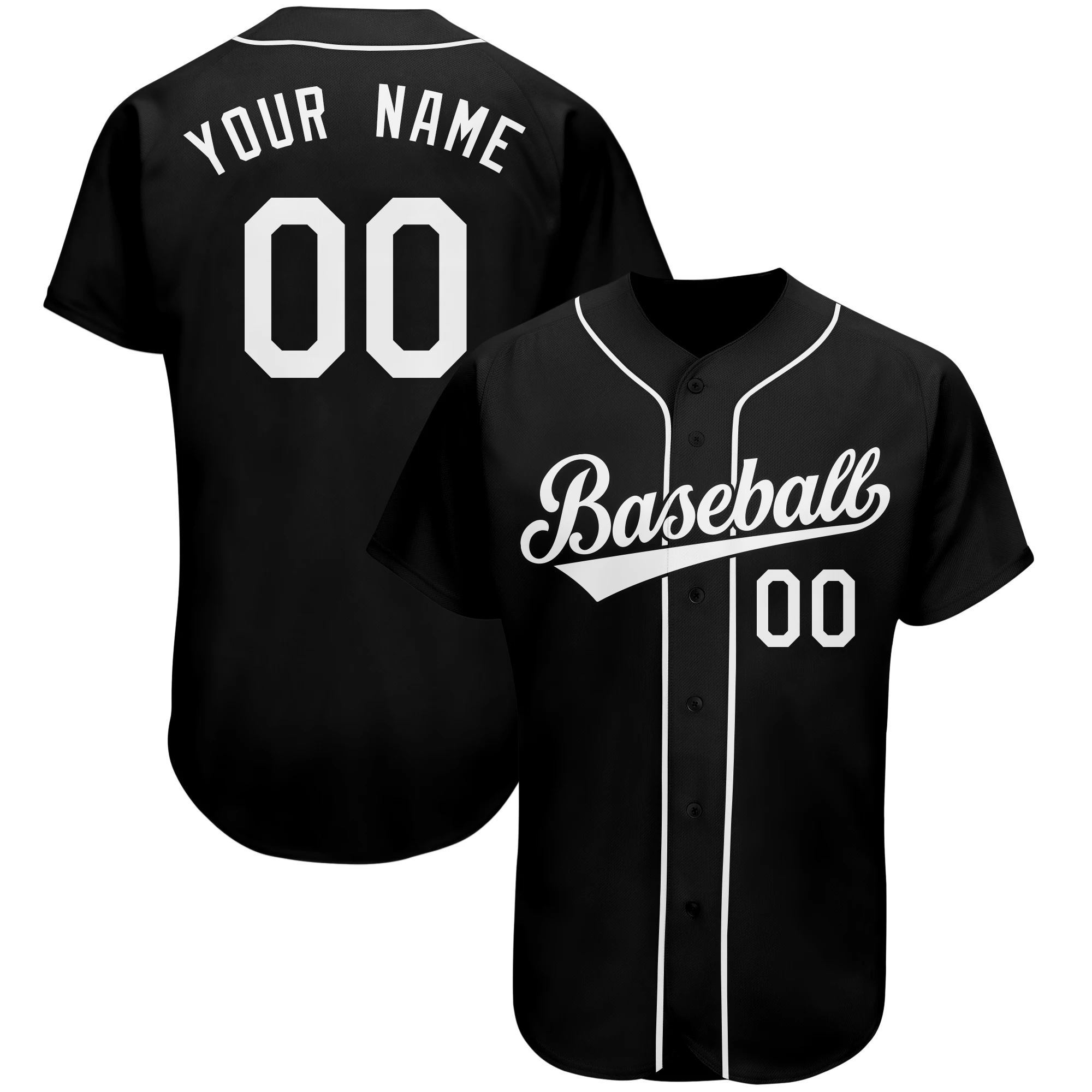 Custom Baseball Jersey Mesh Dry-comfort Soft Print Name/Number Sportswear for Men/Women,Full-botton Outdoors/Indoors Big size