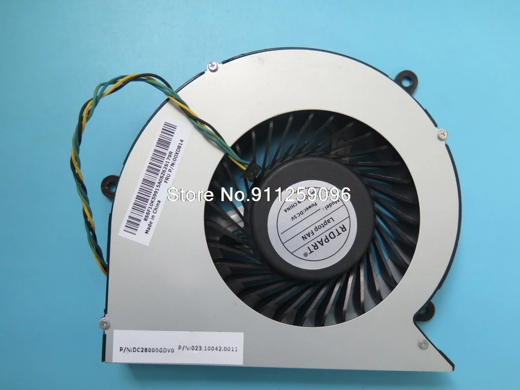 CPU Cooling Fan For Lenovo All-in-one For AIO S5250 510-23 510-22ISH 510-23ISH 00XD814 01MN724 BAAA1115R2U-P015 New