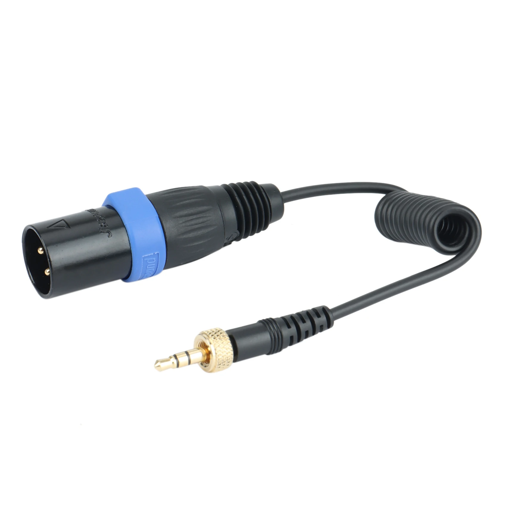 Saramonic Locking Type 3.5mm to 3.5mm TRS to XLR Microphone Output Universal Audio Cable for Wireless Receivers