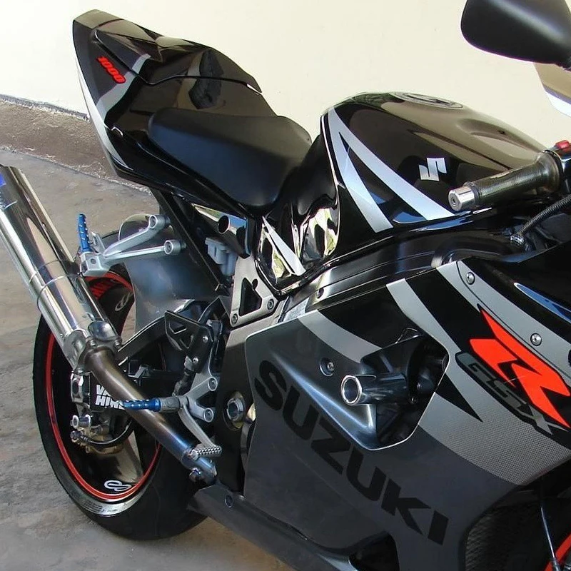Rear Fairing Seat Cowl For 2003 2004 Suzuki GSX-R1000 GSXR1000 GSXR GSX-R 1000 K3 K4 Pillion Cover Black Carbon Blue White