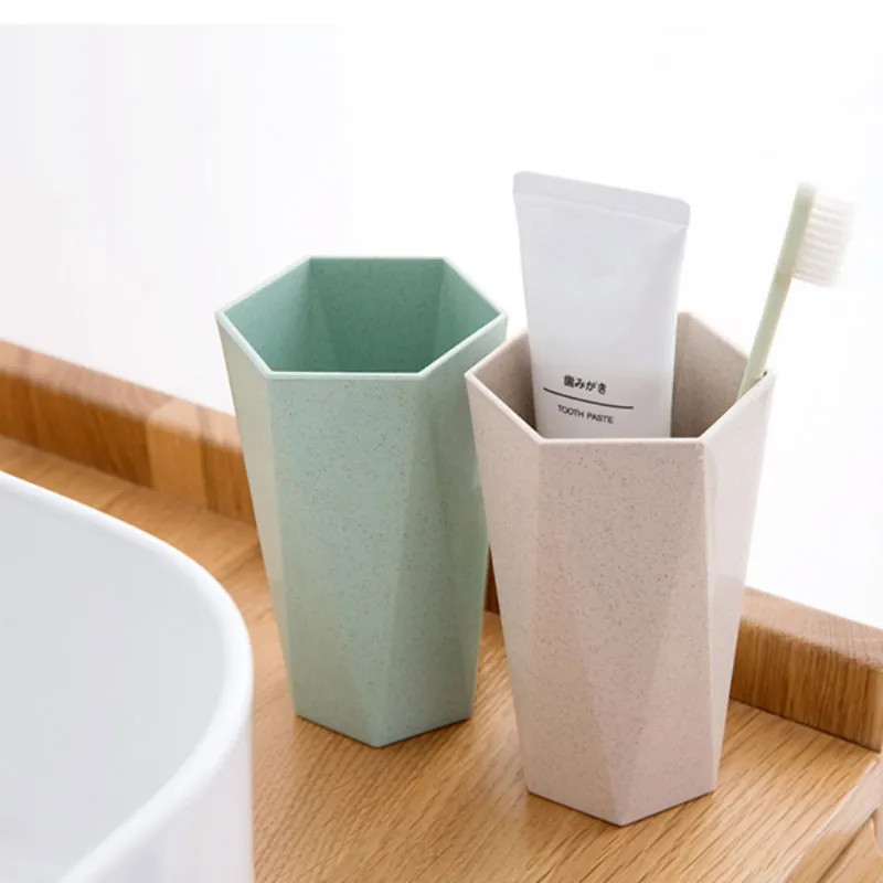 

1 pcs 400ml Nordic mouthwash cup environmentally friendly plastic material water cup toothbrush holder wash cup bathroom set