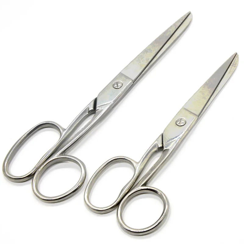 2pcs lot stainless steel medical fabric cutting shear doctor surgery scissors tailor scissors thread cut scissors