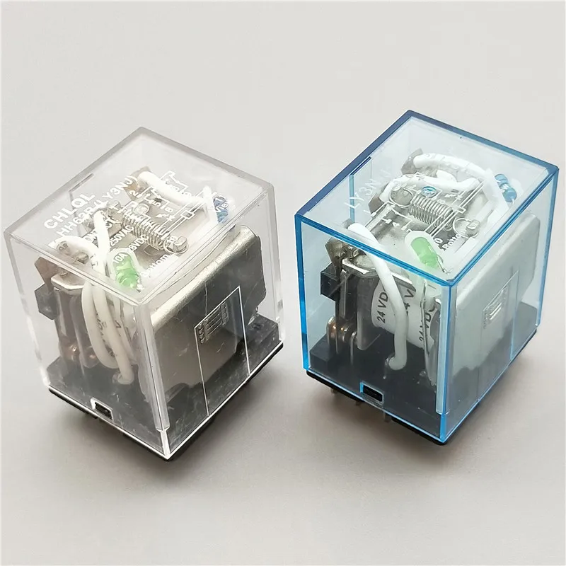 1 PCS HH63P LY3 LY3NJ JQX-13F relay 220v 24v 12v 12 volt AC/DC 10A 11PIN silver contact Electromagnetic coil Micro Mini Relay