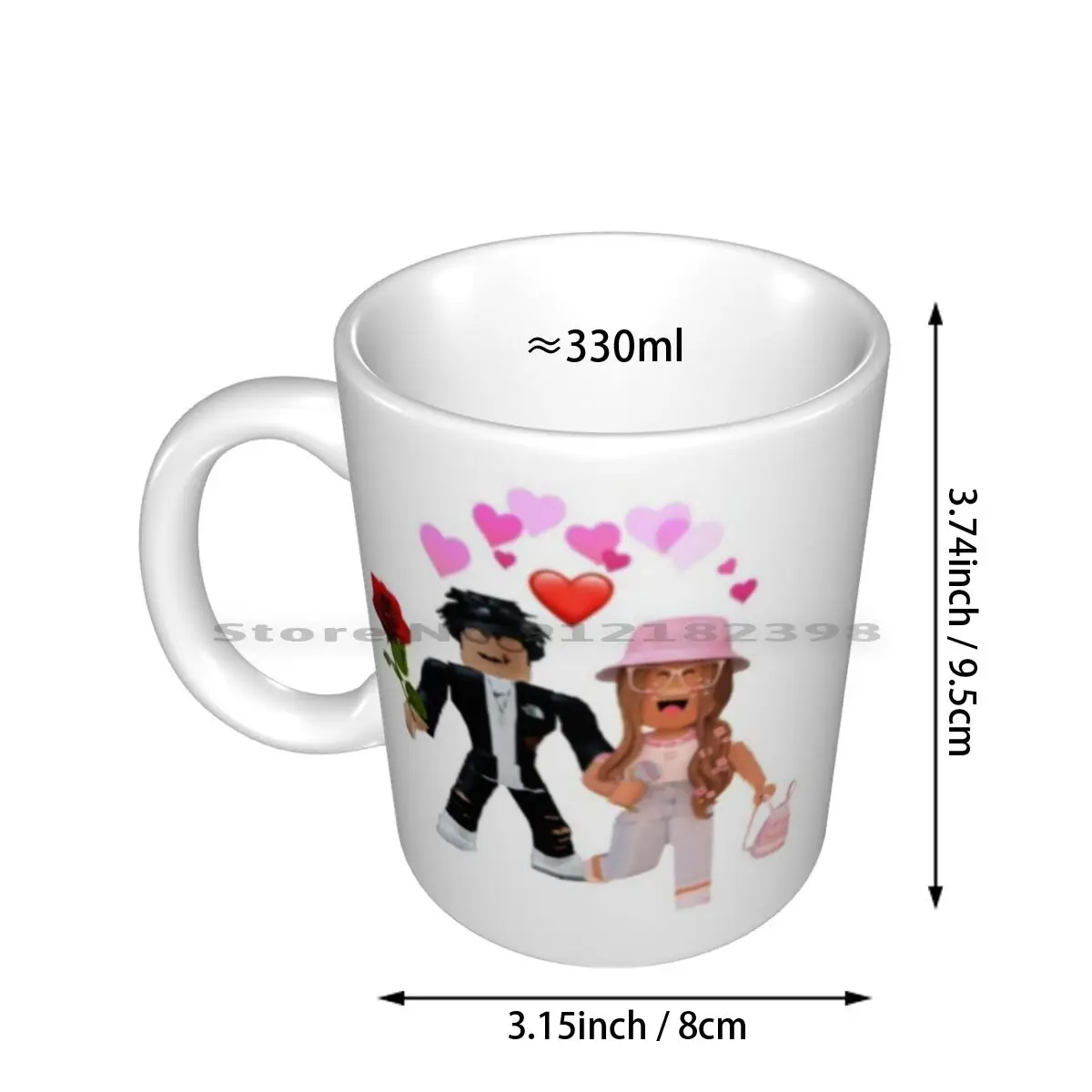 Gaming Ceramic Mugs Coffee Cups Milk Tea Mug Girls Rule Fashion Famous Pets For Girls Meganplays Meganplays Meganplays