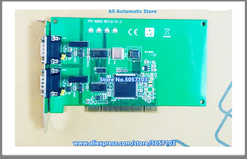 Original New PCI-1680U Dual Port CAN Universal PCI Bus Communication Isolation Protection