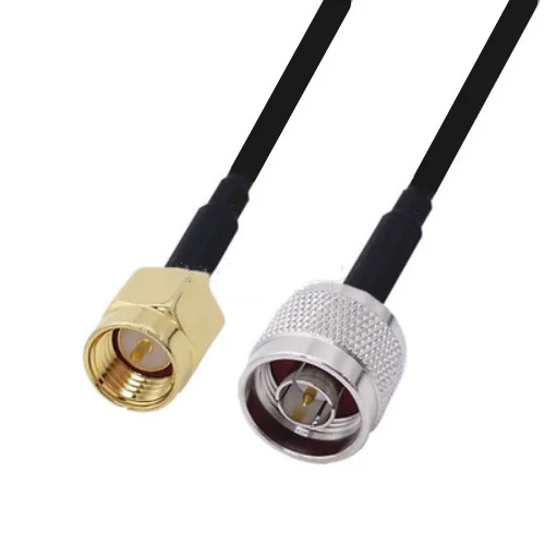 LMR240 50-4 RF coaxial cable SMA Male to N Male Connector LMR-240 Low Loss Coax Pigtail Jumpe Cable