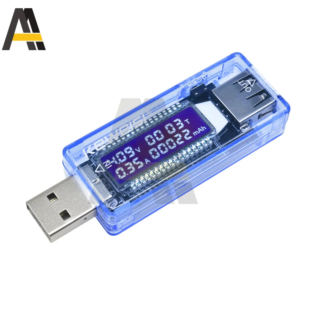 3 في 1USB الفولتميتر 3A مقياس التيار الكهربائي الحالي 4-20 فولت جهاز قياس الجهد الكهربائي LCD شاشة ديجيتال قوة البطارية قدرة تستر USB تهمة المؤشر