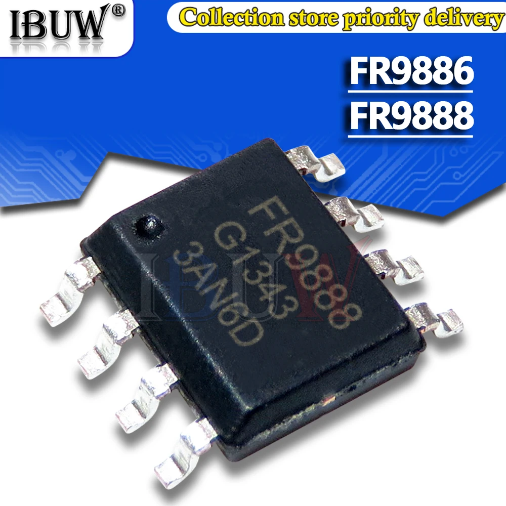 10PCS FR9886 FR9888 Power Chip SOP8 SOP