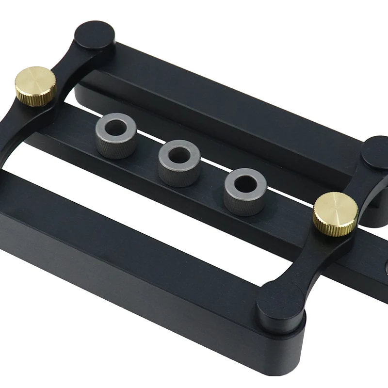 Có Thể Điều Chỉnh Doweling Jig Bộ Tự Centering Vị Trí Mũi Khoan Hướng Dẫn 6/8/10 Mm Lỗ Puncher Định Vị Jig cho Đồ Nội Thất Nghề Mộc Dụng Cụ