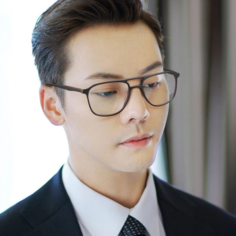 New unisex square Myopia glasses for men women pc frame glasses plain glasses Nearsighted Eyewear Glasses -1.0 -2.5 -1.5
