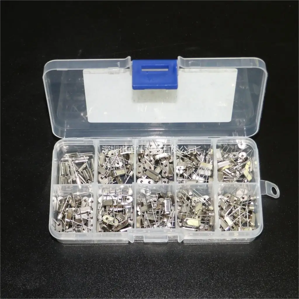200 Pcs10 Spesifikasi In-Line Dua Pin Shi Ying Kristal HC-49S Kotak Kristal Pasif Kit