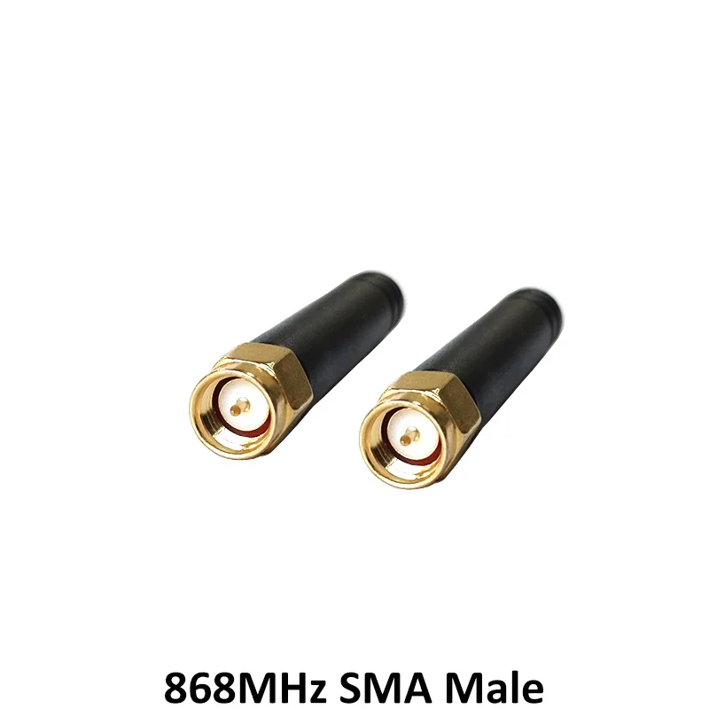 GWS 10pcs 868mhz antenna 3dbi sma male 915mhz lora antene pbx iot module lorawan signal receiver antena