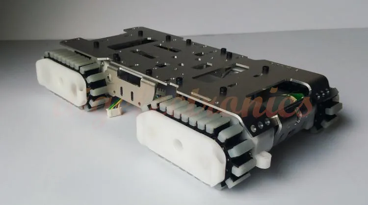 Smart Robot Tank Chassis Tracked Caterpillar Crawler Car Platform with 4 Motor for Arduino Climbing DIY Robot Modified Toy Part