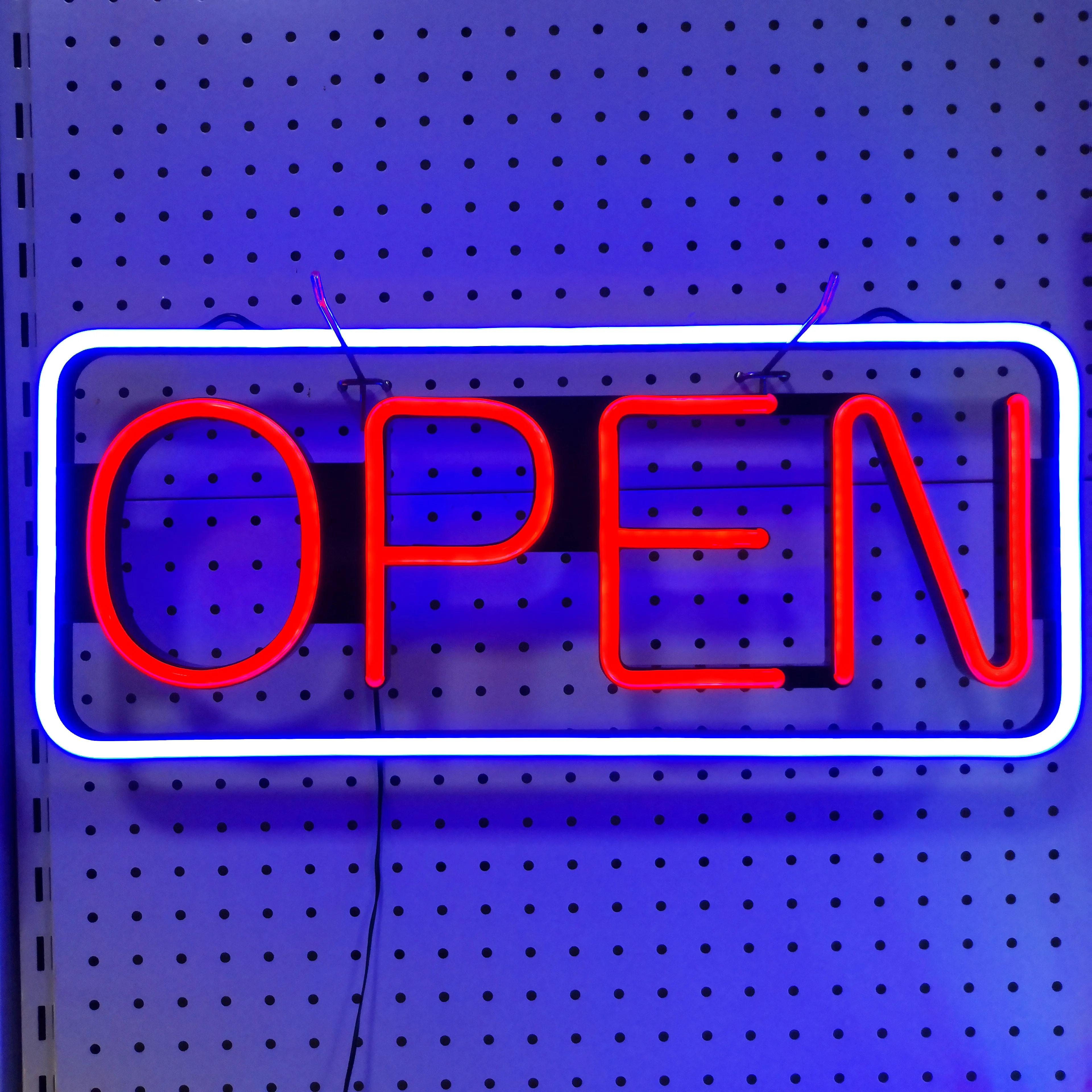 DECO Luminous Sign LED Store Open Logo Lamp Super Bright Business Advertising Light Indoor Billboard Neon Inscription