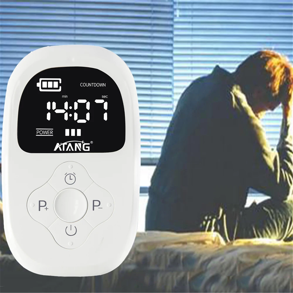 Alpha Stim Sleep Aids CES Insomnia Device Pulse CES machine Medical Depression insomnia Sleep Anxiety Depression