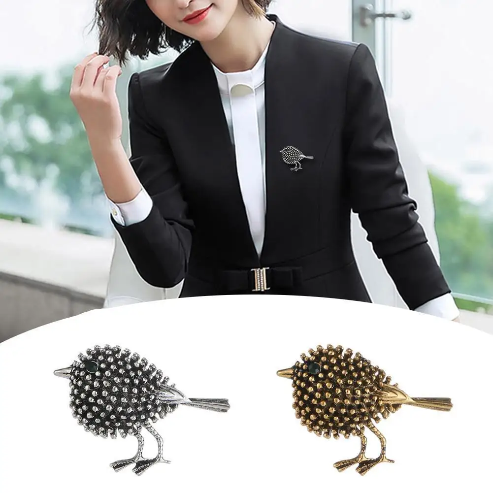 1PC Vintage Swallow Brooch for Women Men Cute Bird Alloy Brooches for Clothes Collar Lapel Pins Jewelry Accessories Pin