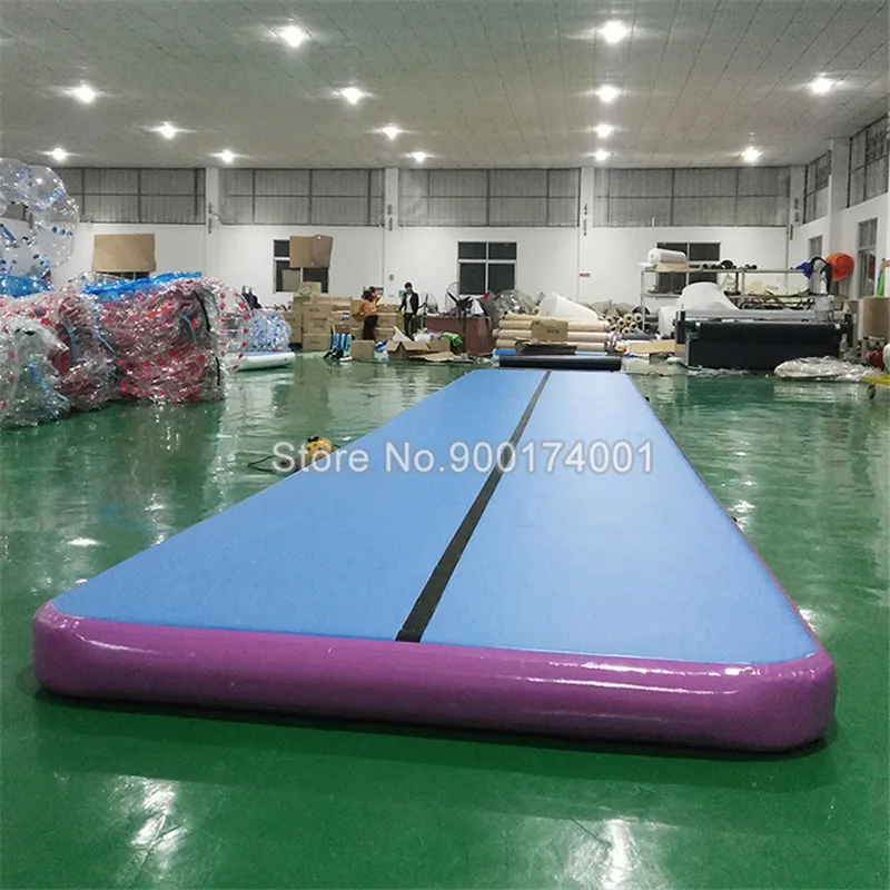 Tapis d'entraînement Air Tumble Track, 15x2x0.2m, AqInflatable, Polymères Tumbling, Gym AirTrack à vendre