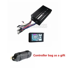 48V/72V 60A  Ebike Controller with SW900 or VM960 Color Display or UKC1 One Set for Brushless DC Ebike 3000W  Motor