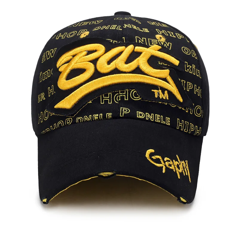 D&T 2021 New Fashion Baseball Cap Men Women Unisex Cotton Material Adjustable Sun Protection Embroidery Trend Golden Logo Casual