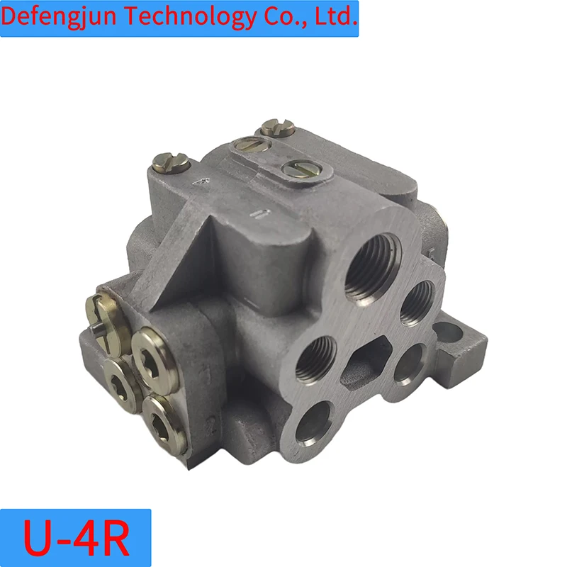 

U-shaped distributor punch distributor butter distributor grease lubricating oil separator U-shaped U-4R