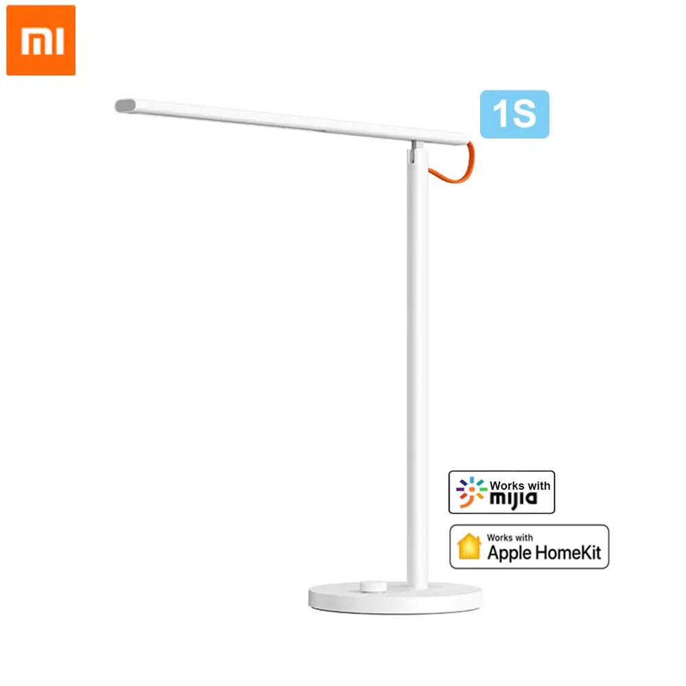 xiaomi mijia smart led desk lamp mi table lamp apple homekit controle de voz siri 1s modo de luz 25000h 9w mi home app 01