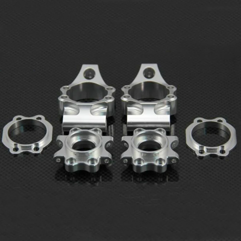 

CNC Metal Front & Rear Hub Carrier Kit Fit for 1/5 GTB Racing HPI ROFUN ROVAN KM BAJA 5B 5T 5SC