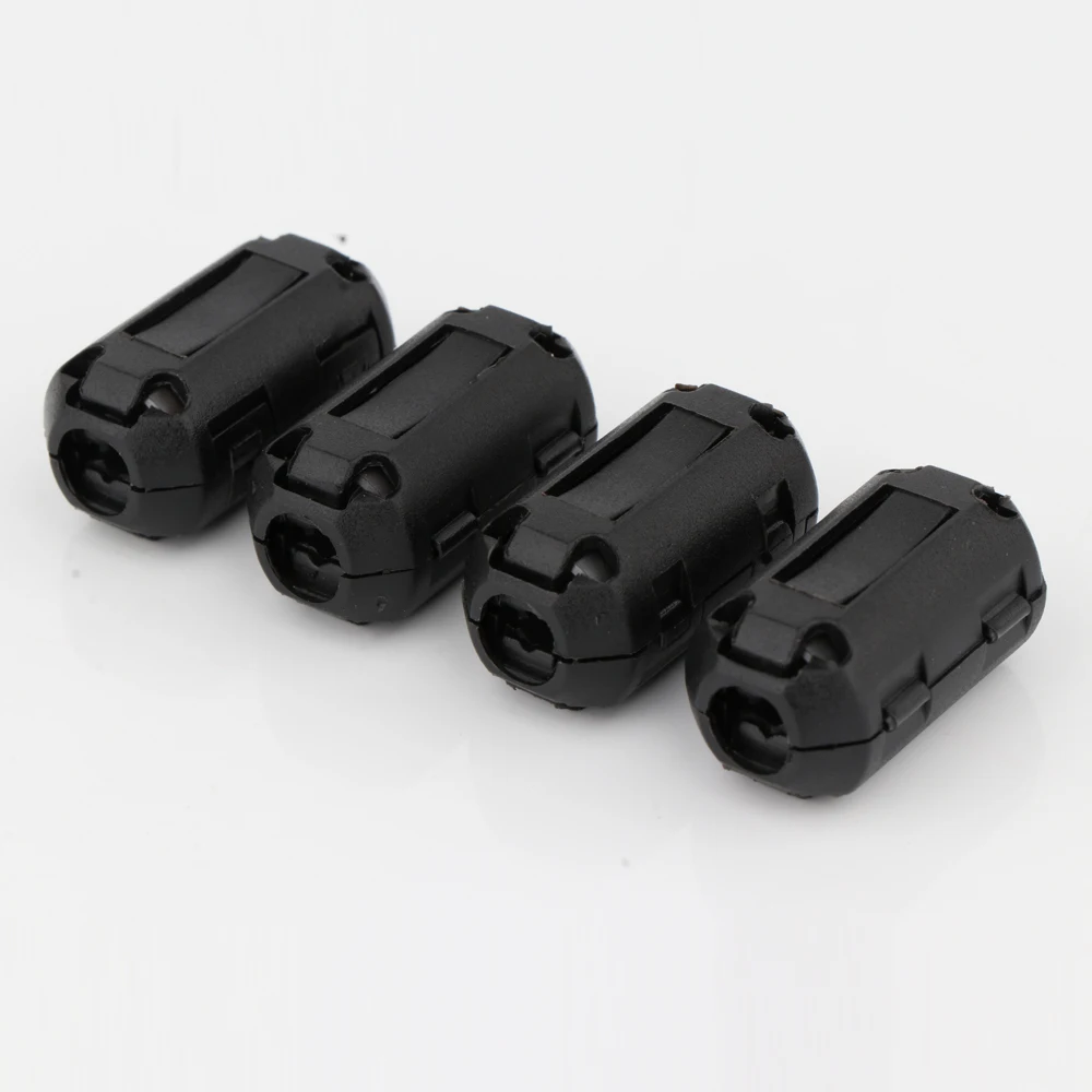 4/8Pcs Kabel Magnetische Ring Ferrit Filter Kern Nickel-Zink Anti-Interferenz Noise Suppressor Stecker Hifi zubehör – Detail 5