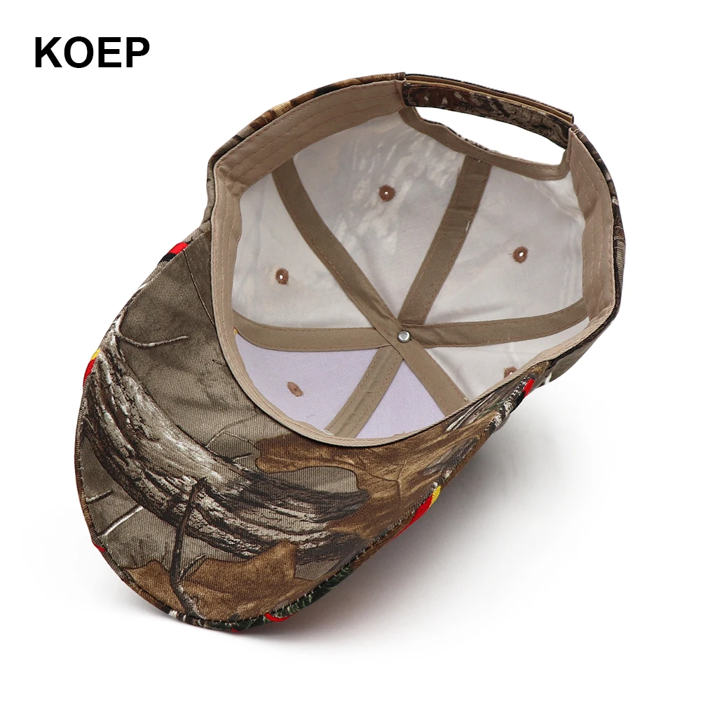 KOEP New Type Long Brim Caps Fishing Hat For Women Men Black Summer Baseball Cap Cool Embroidery Snapback Dad Hats