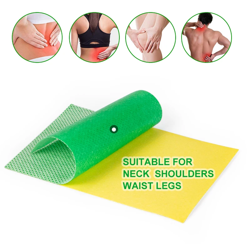 40pcs Lumbar Spine Stickers Arthritis Moxibustion Medical Plaster Wormwood Back Pain Patch Self-heating Bone Pain Relief