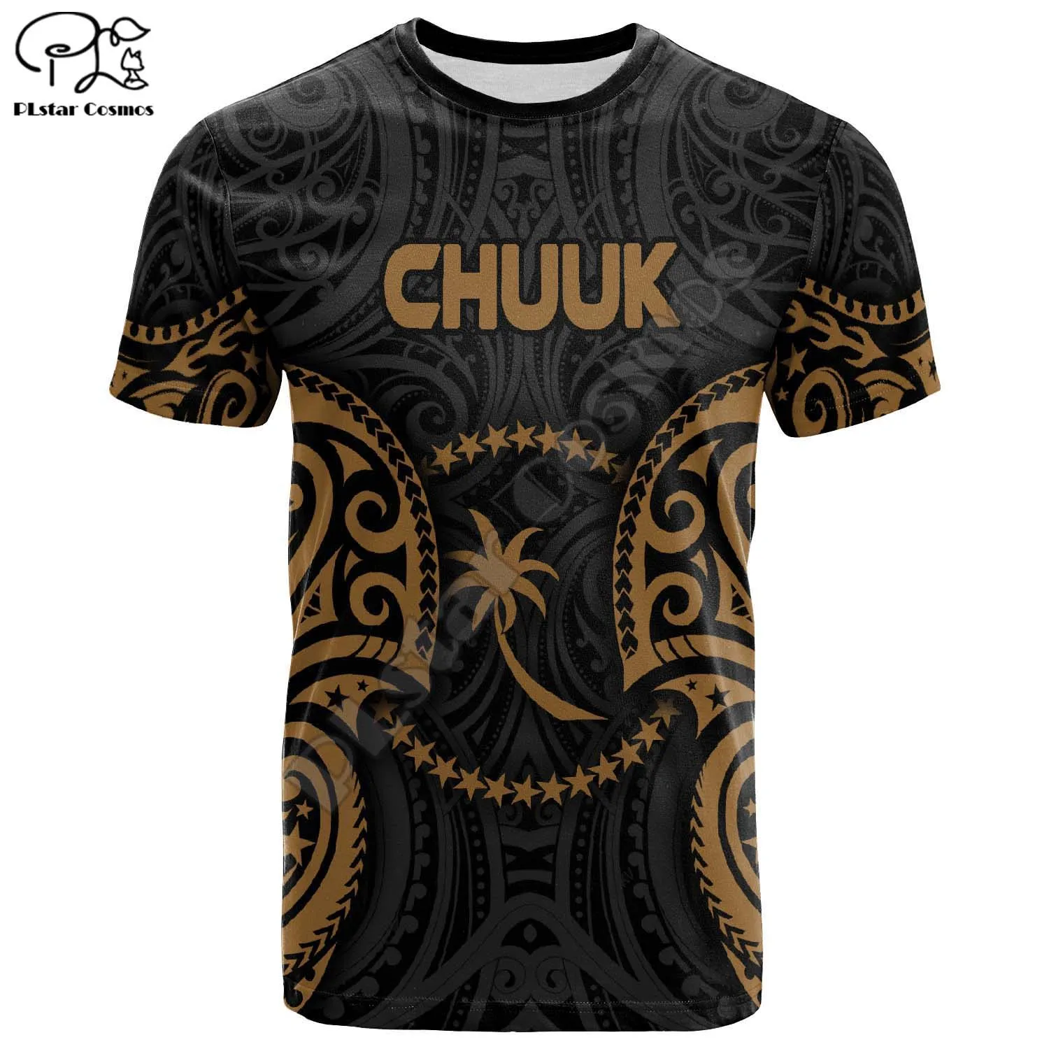 

PLstar Cosmos Summer Newfashion Colorful Tattoo Funny Culture T-SHIRT CHUUK Unisex Men/Women Casual ShortSleeve O-Neck TeeTopsA3