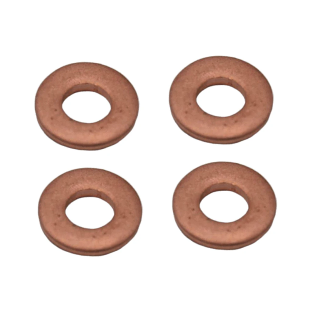 Lots 4 Injector Washer Seals O-Ring For Peugeot Citroen 1.6 HDI 198173